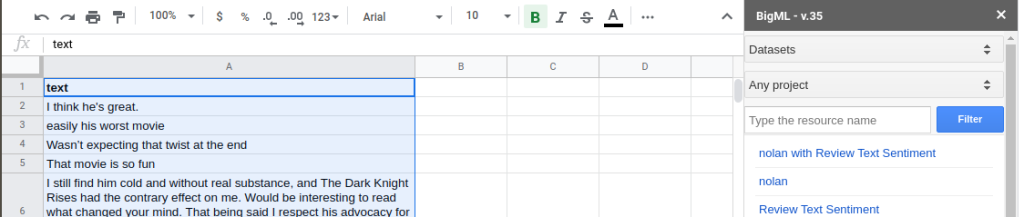 Machine Learning a major part of Google Sheets 12